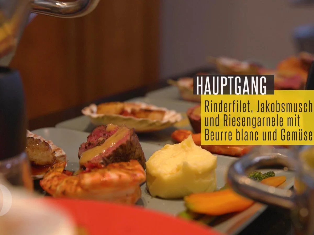 Chateaubriand vom Charolais, Black Tiger Riesengarnelen und frische Jakobsmuscheln - Rezept - Bild Nr. 2