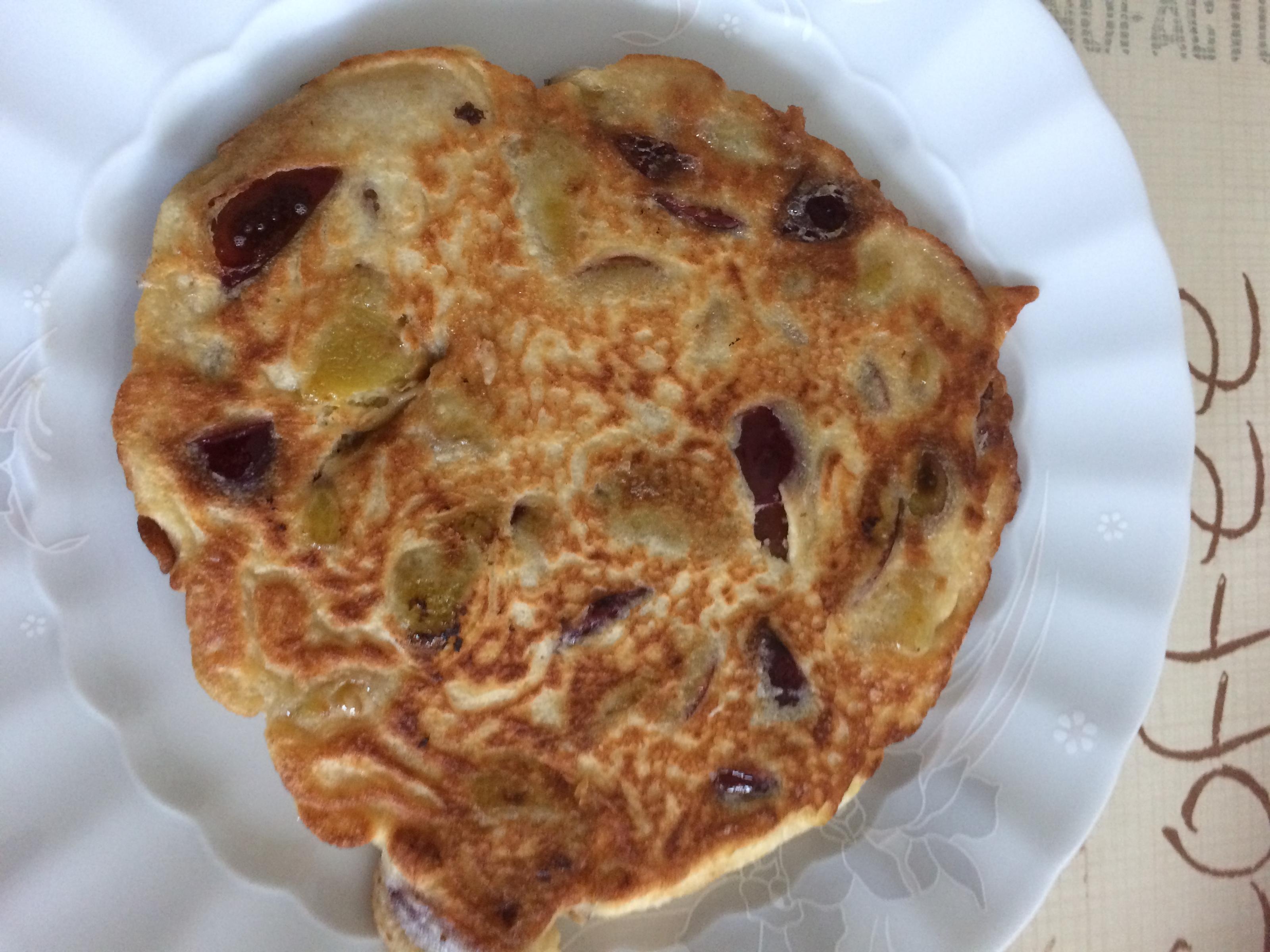 Bilder für Zwetschgen-Dinkelmehl-Pfannkuchen - Rezept