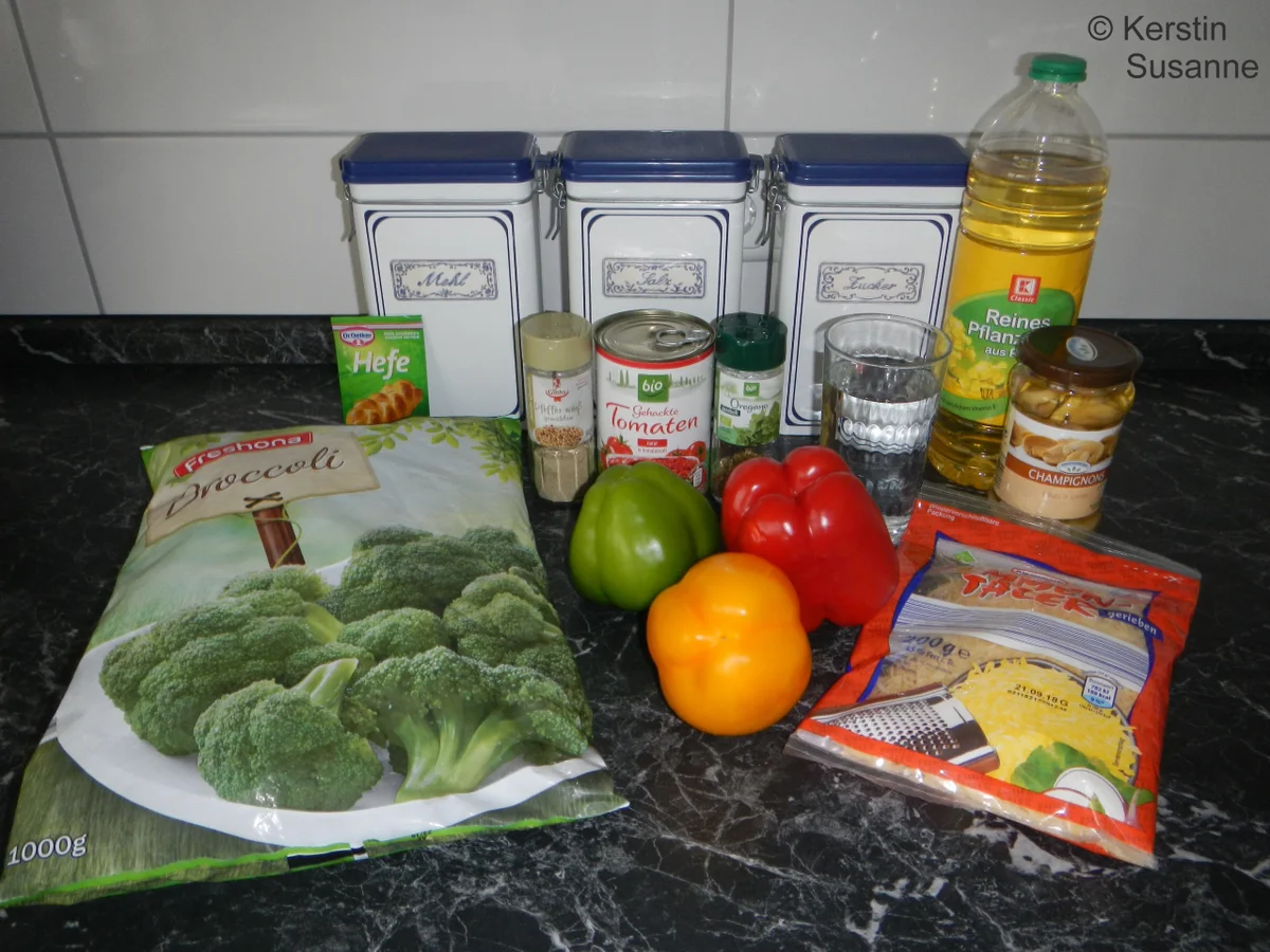 Rezept: Gemüse-Pizza Bild Nr. 6238 Gemüse-Pizza - Rezept - Bild Nr. 6238