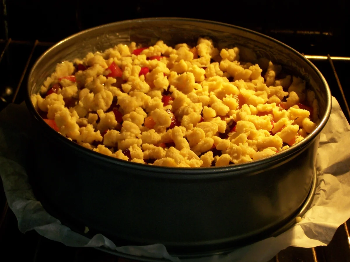 Rezept: Plumcot-Abrikosen- Streusselkuchen Bild Nr. 6368 Plumcot-Abrikosen- Streusselkuchen - Rezept - Bild Nr. 6368