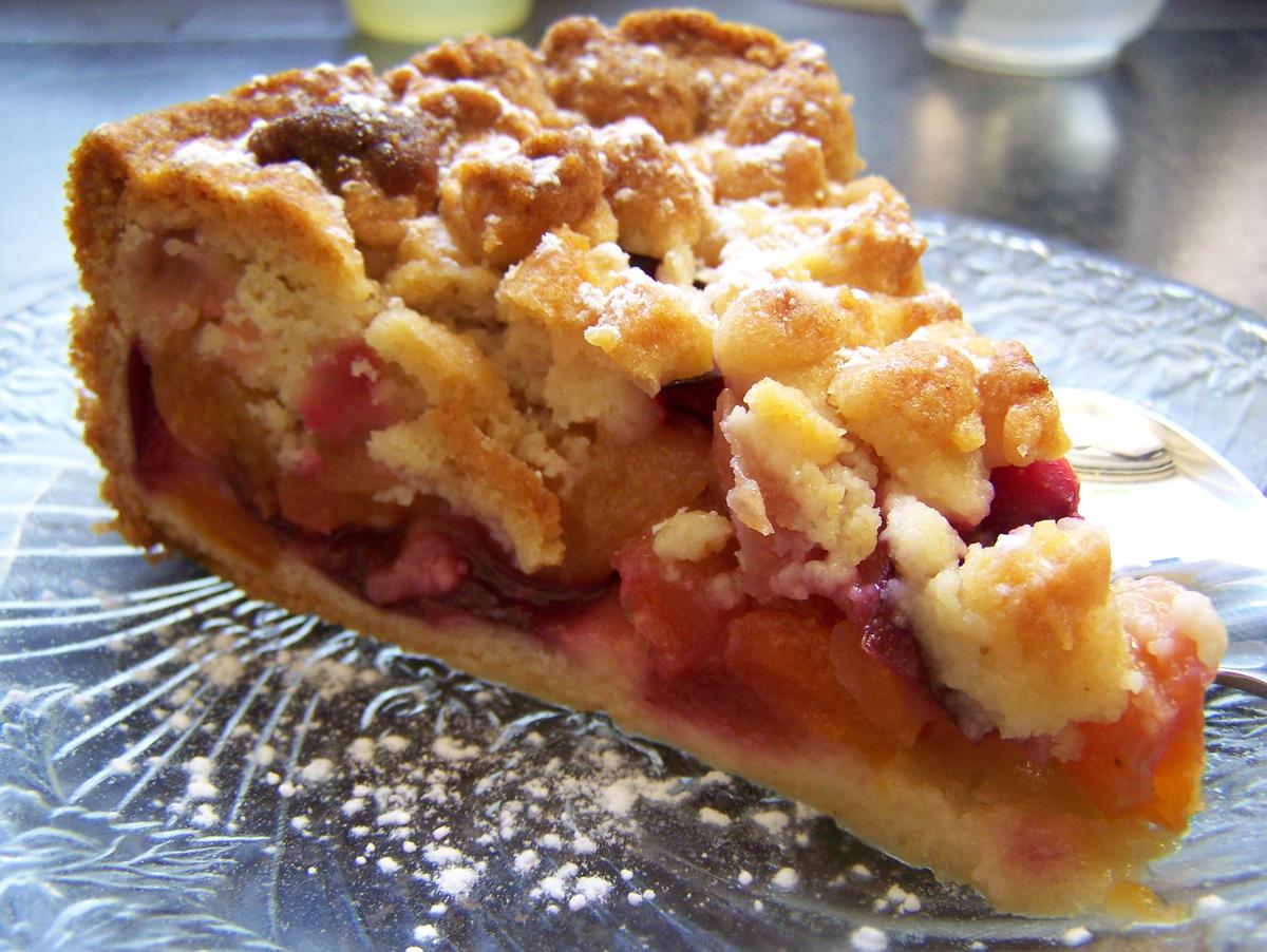 Plumcot-Abrikosen- Streusselkuchen - Rezept - Bild Nr. 6376