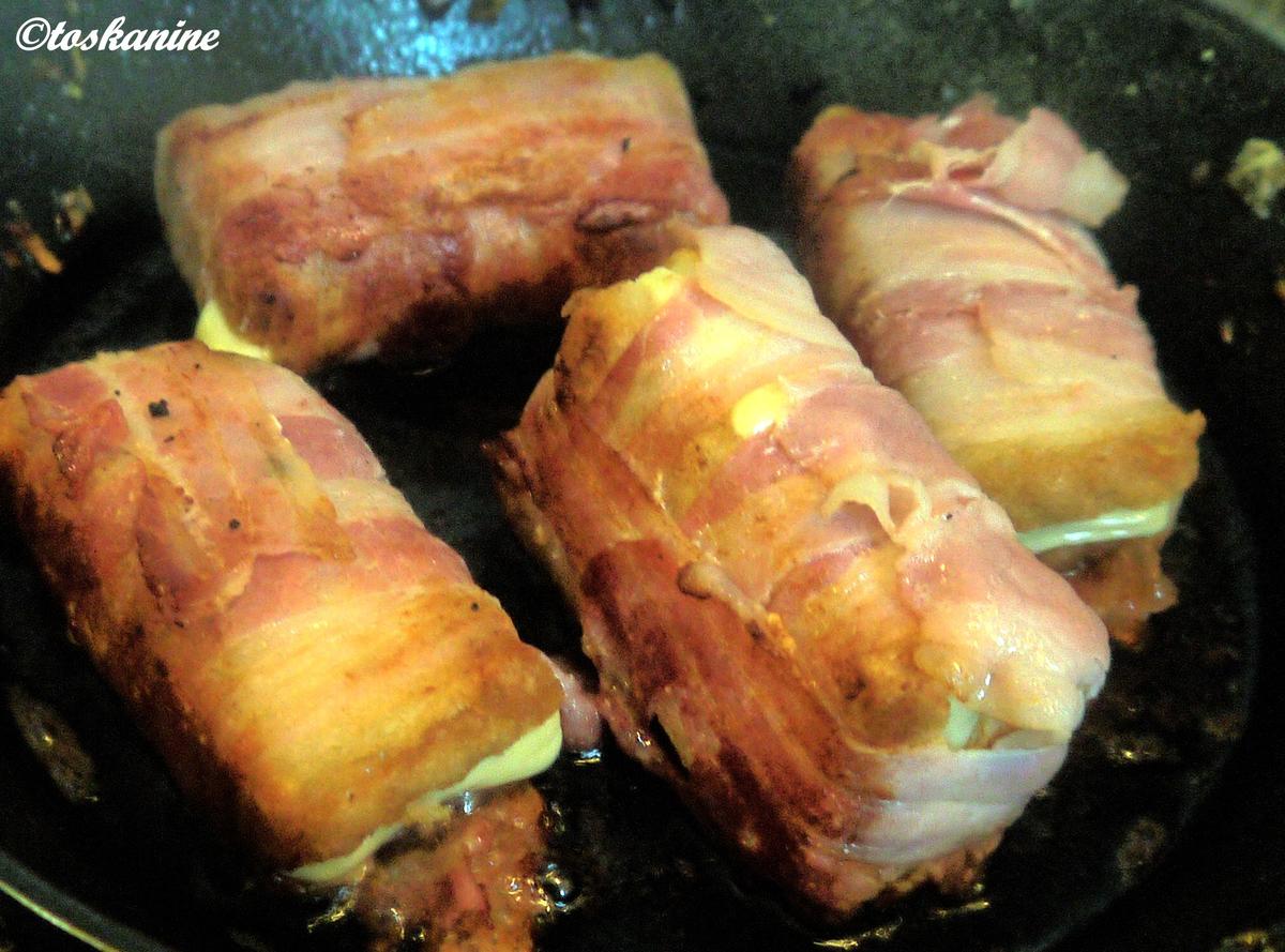 Bacon-Käse-Bomben mit scharfem Kirsch-Dip - Rezept - Bild Nr. 14
