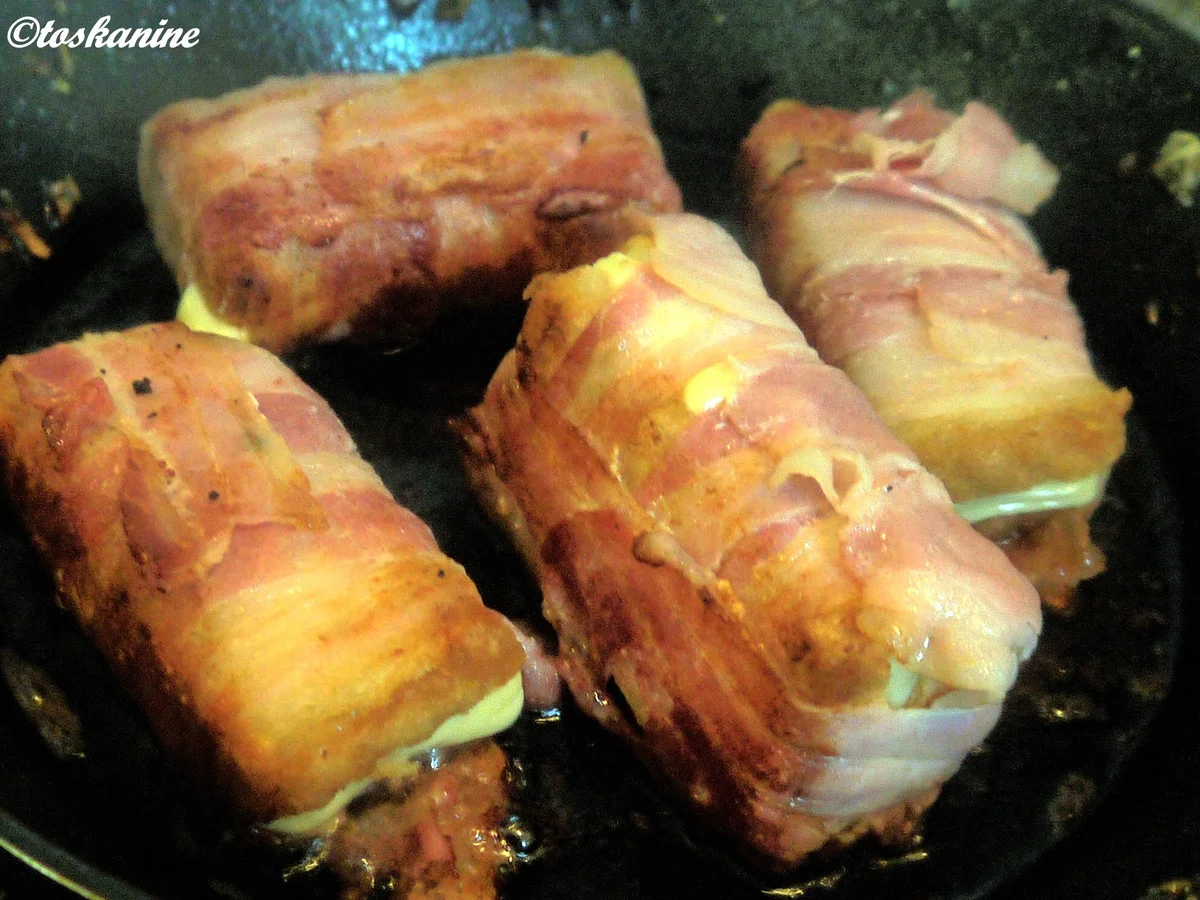 Bacon-Käse-Bomben mit scharfem Kirsch-Dip - Rezept - Bild Nr. 14