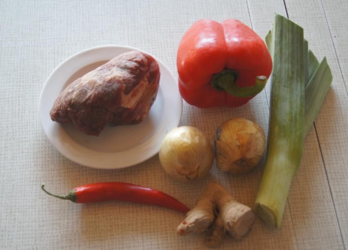 Rinderfilet mit Gemüse im Wok mit Basmati Reis - Rezept - Bild Nr. 6239