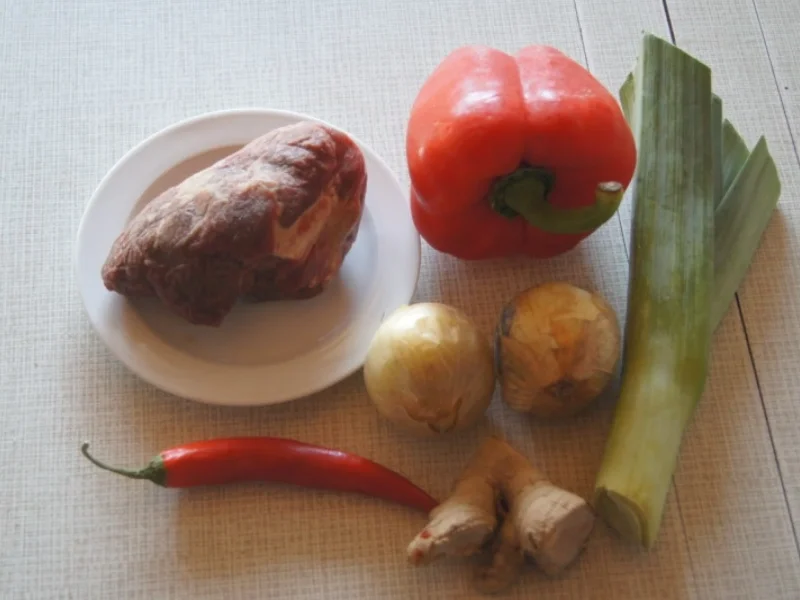 Rinderfilet mit Gemüse im Wok mit Basmati Reis - Rezept - Bild Nr. 6239
