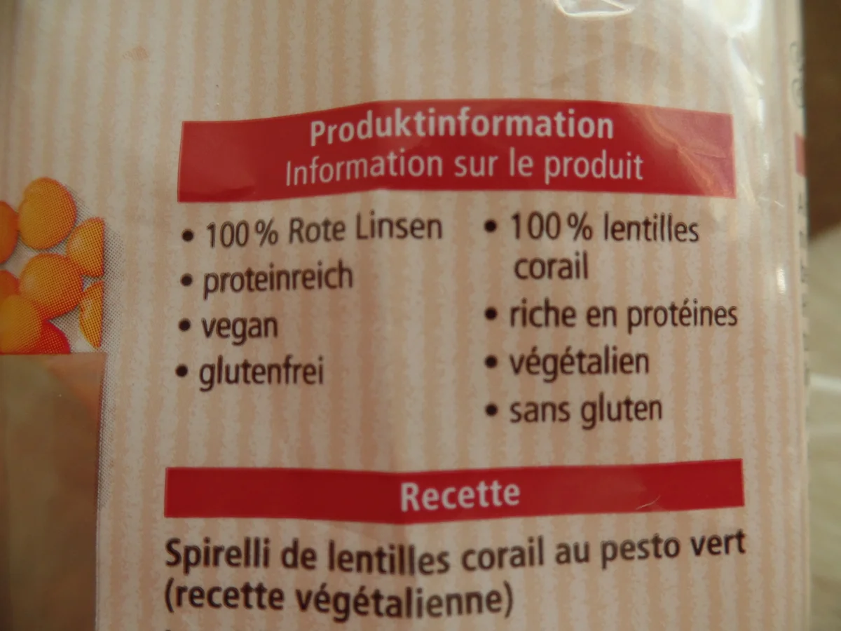 Rote-Linsen-Nudeln - Rezept - Bild Nr. 6247