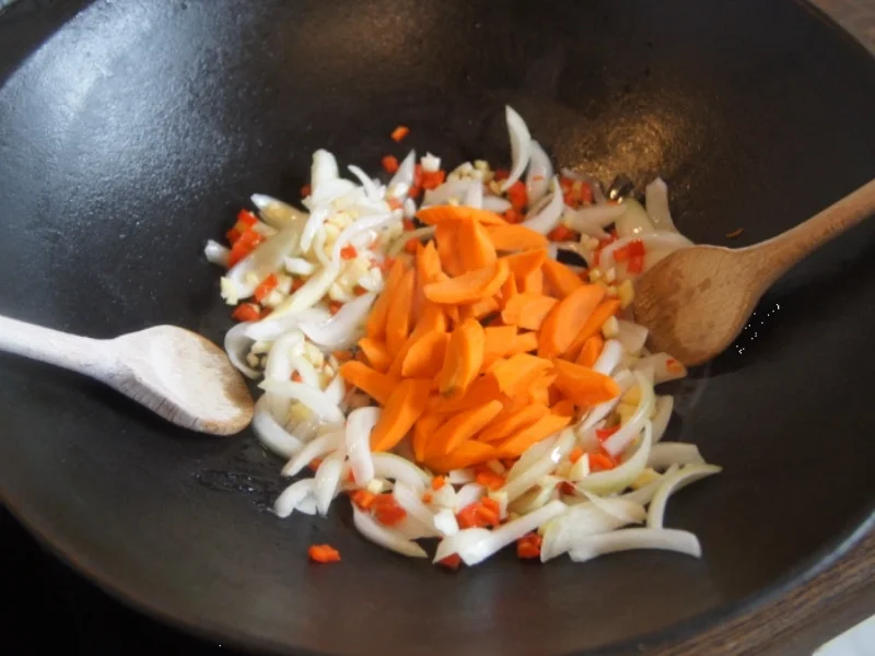 Wiener-Schnitzel vom Schwein mit Wokgemüse - Rezept - Bild Nr. 6252