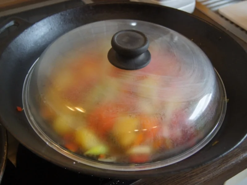 Wiener-Schnitzel vom Schwein mit Wokgemüse - Rezept - Bild Nr. 6258