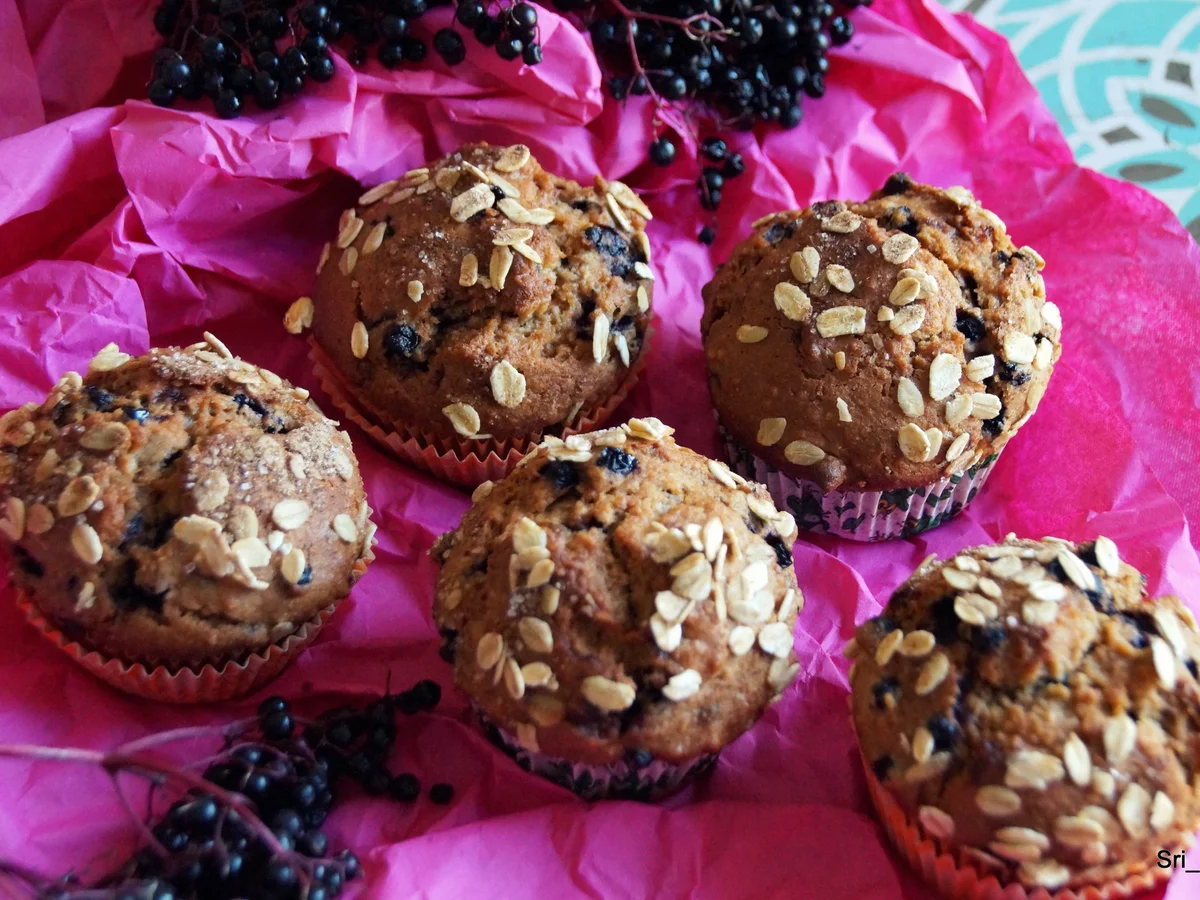 Holunderbeer Muffins - Rezept - Bild Nr. 2