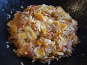 Gebratener Reis mit Schinken und Ei - Rezept - Bild Nr. 6238