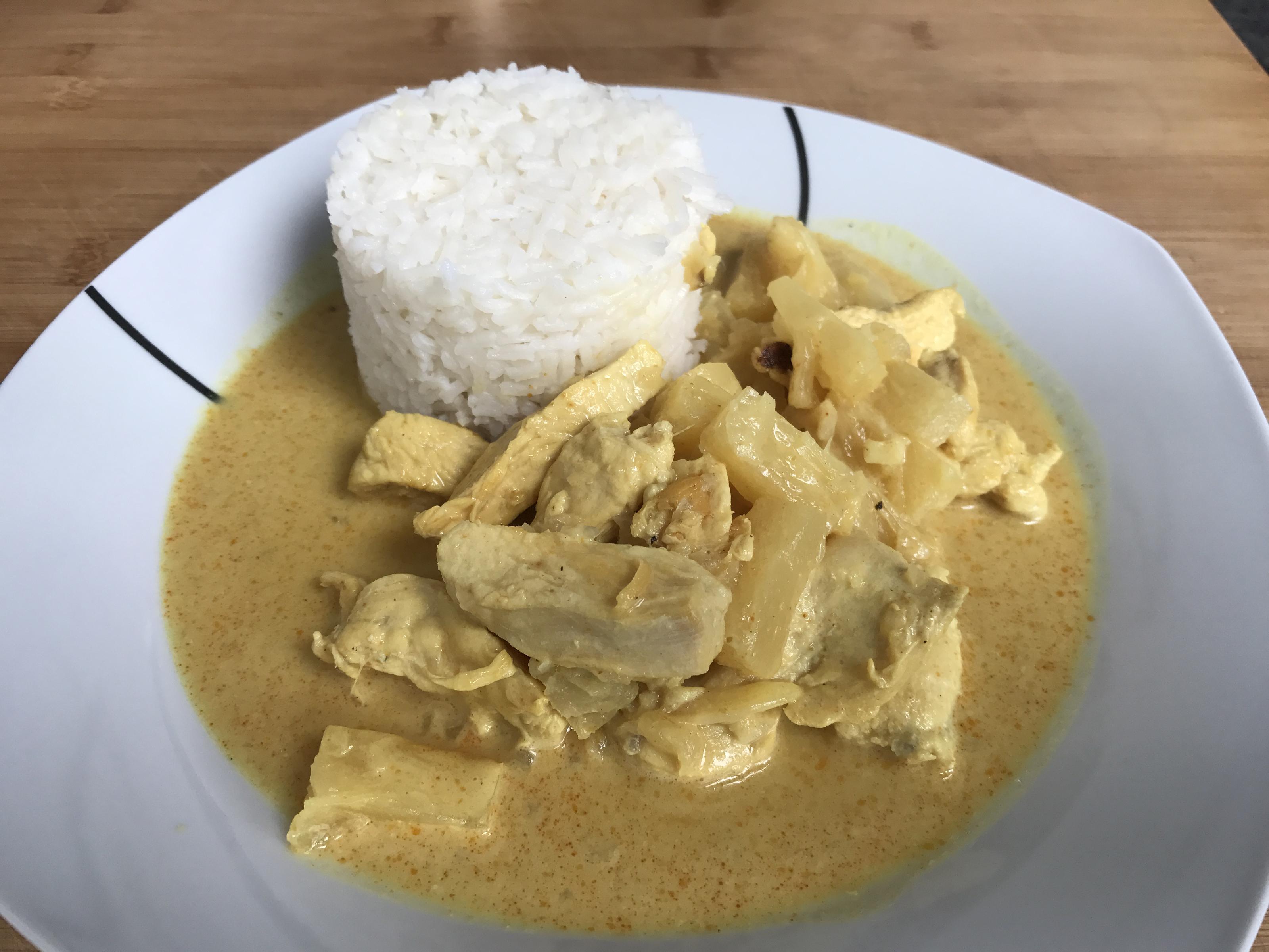 Bilder für HUHN ANANAS CURRY Rezept