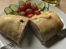 Rezept: HÜHNERBRUST IM BLÄTTERTEIG Bild Nr. 2 HÜHNERBRUST IM BLÄTTERTEIG - Rezept - Bild Nr. 2