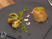 Gefüllte Aprikosen und Engelshaar in Yukfa - Rezept - Bild Nr. 6238