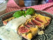 Feigentarte mit Basilikum-Limetten-Joghurt - Rezept - Bild Nr. 6239