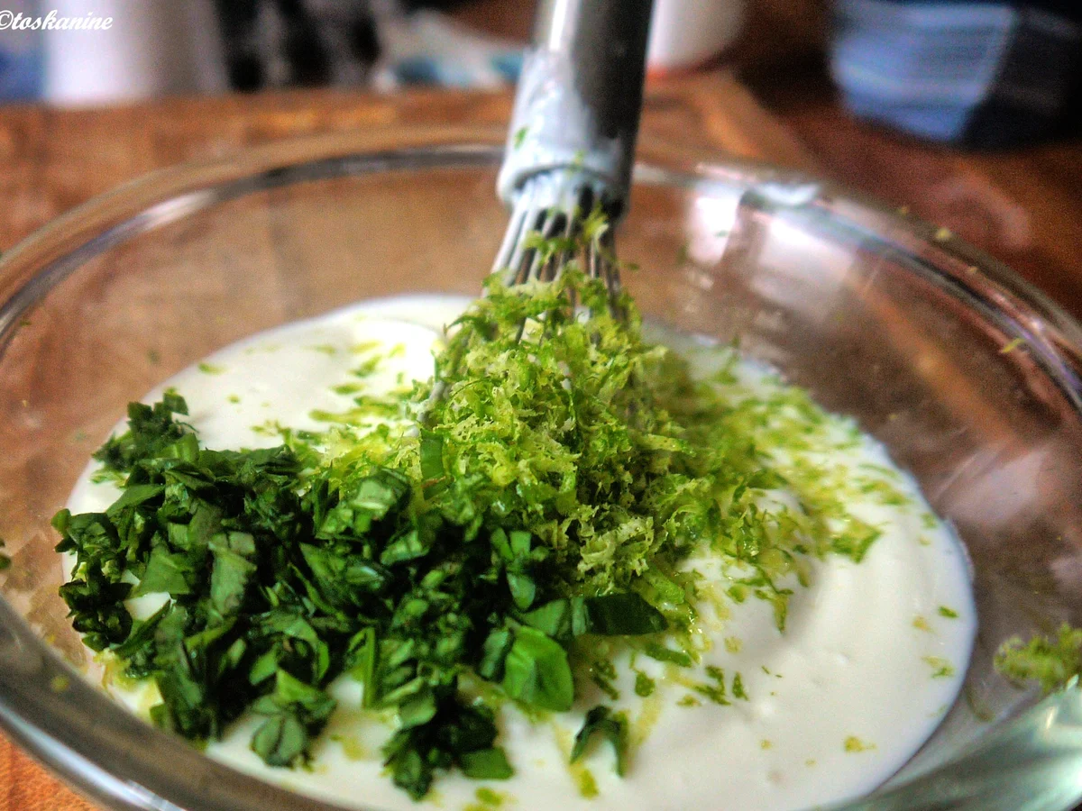 Feigentarte mit Basilikum-Limetten-Joghurt - Rezept - Bild Nr. 6253