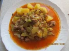 hackfleischpfanne mit gurkengemüse - Rezept - Bild Nr. 6241