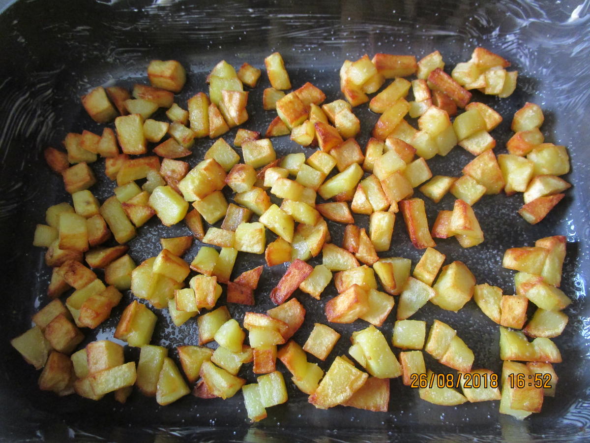 hackauflauf aus: zucchini, paprika, tomaten und kartoffeln - Rezept ...