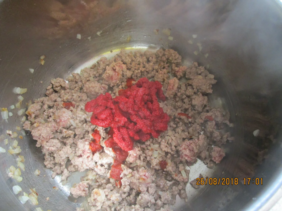 hackauflauf aus: zucchini, paprika, tomaten und kartoffeln - Rezept - Bild Nr. 6253