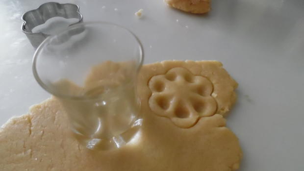 Butterkekse mit Schokolade - Rezept mit Bild - kochbar.de