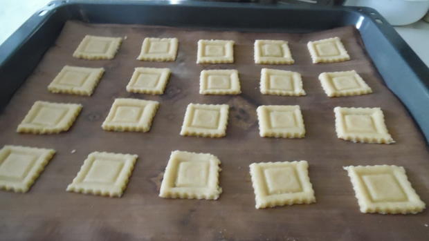 Butterkekse mit Schokolade - Rezept mit Bild - kochbar.de