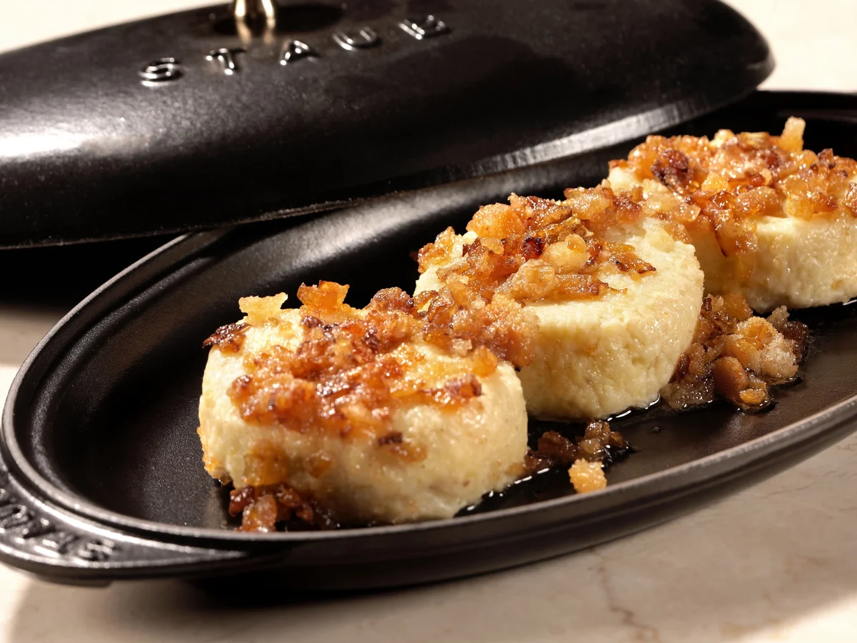 Kartoffelknödel mit Waldpilzfüllung nach ukrainischer Art - Rezept - Bild Nr. 6241