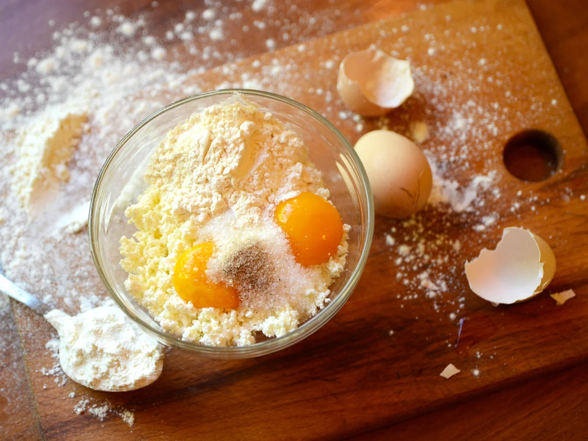 Ukrainische Quarkküchle - Syrnyky / Quark - Pancakes - Rezept - Bild Nr. 6242