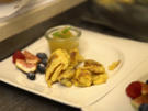 Kaiserschmarrn mit Vanilleeis und Apfelmus - Rezept - Bild Nr. 2