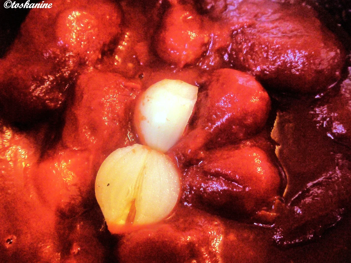 Rezept: Marcellas Tomatensauce Bild Nr. 4 Marcellas Tomatensauce - Rezept - Bild Nr. 4