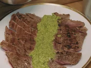 Flanksteak mit Salsa mit Frankfurter Soße (Sebastian Lege) - Rezept - Bild Nr. 2