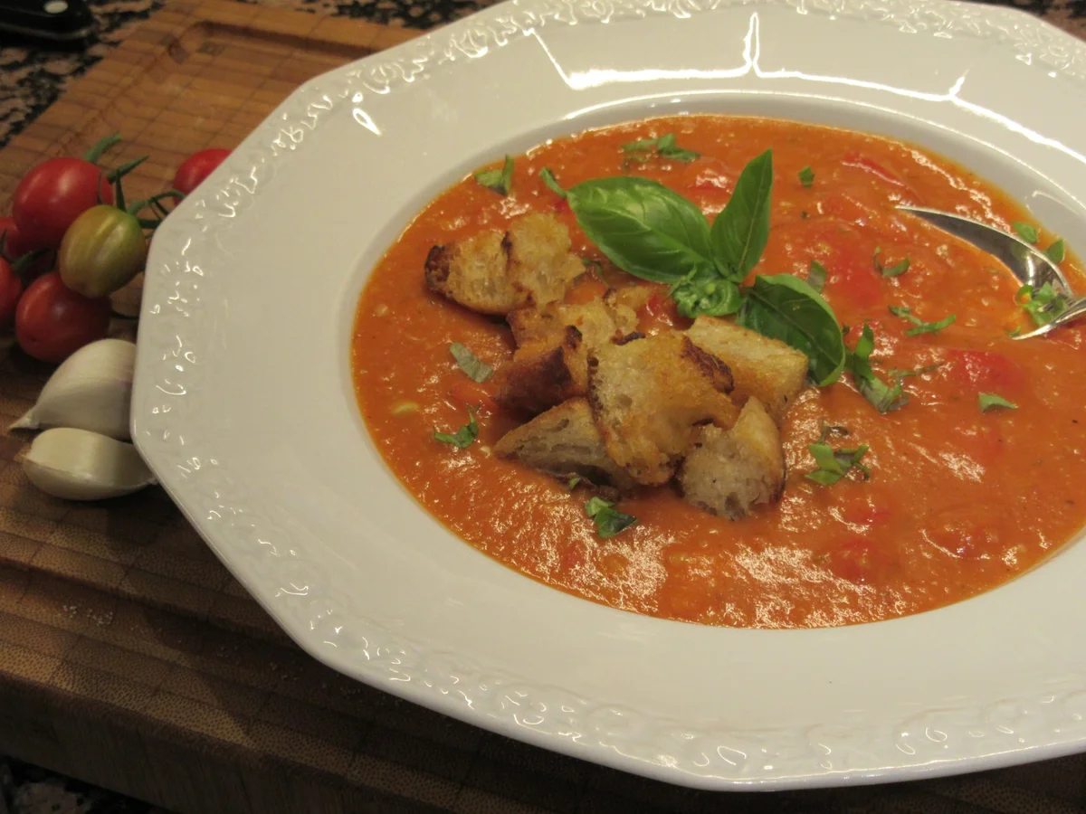 Rezept: Suppen: Bruschetta-Suppe Bild Nr. 6250 Suppen: Bruschetta-Suppe - Rezept - Bild Nr. 6250