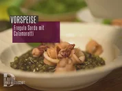 Fregula Sarda Nero mit Calamaretti - Rezept - Bild Nr. 2