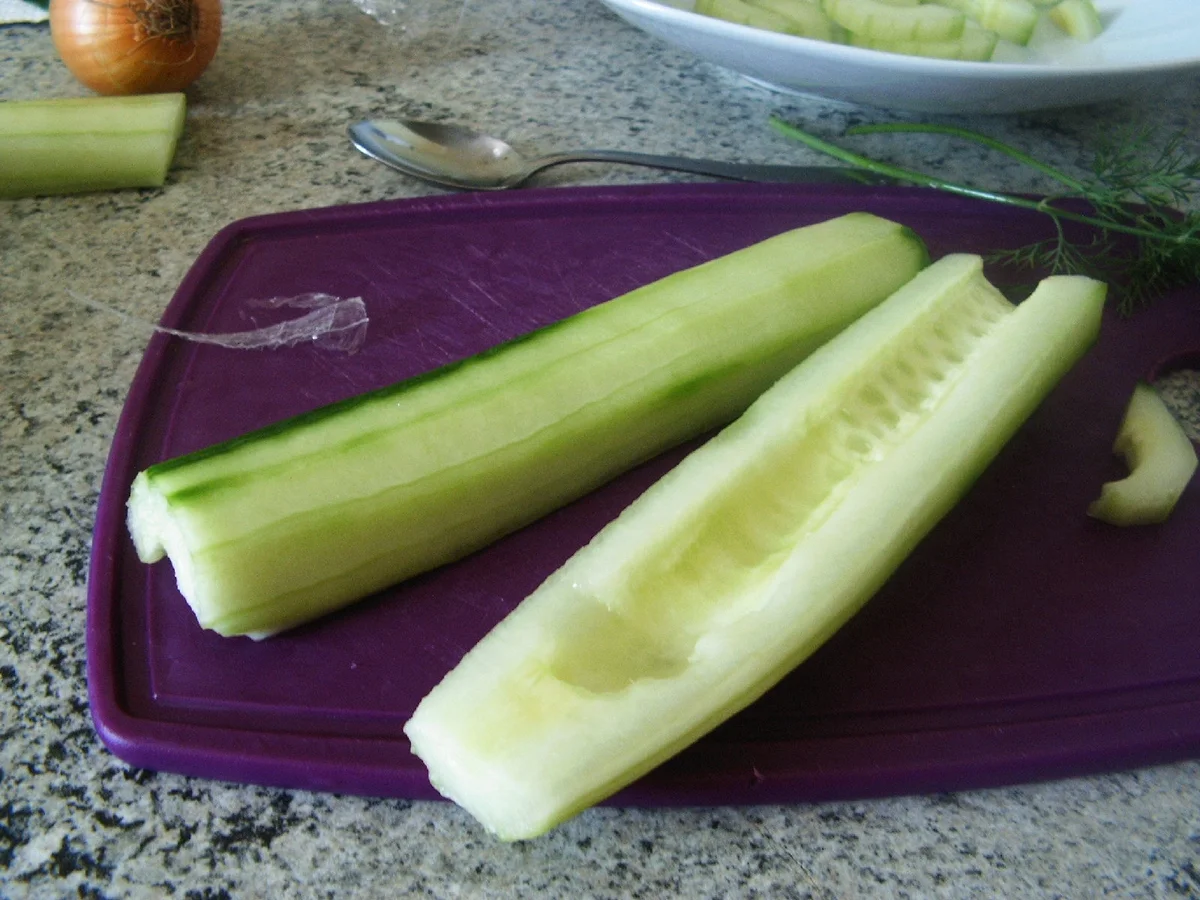 Rezept: Lachs-Gurken-Pfanne Bild Nr. 6243 Lachs-Gurken-Pfanne - Rezept - Bild Nr. 6243