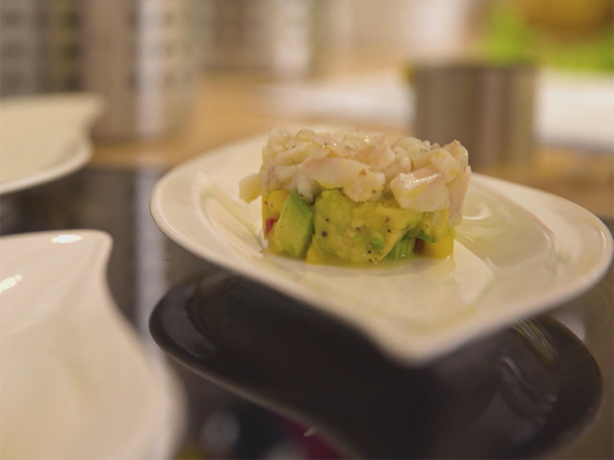 Bilder für Ceviche mit Mango-Avocado-Tatar - Rezept