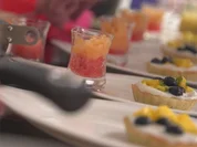 Kokos-Mango-Tarte und Melonen-Sorbet - Rezept - Bild Nr. 2