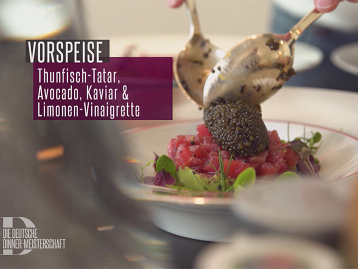 Thunfisch | Avocado | Kaviar | Dashi - Rezept Durch Das perfekte Dinner