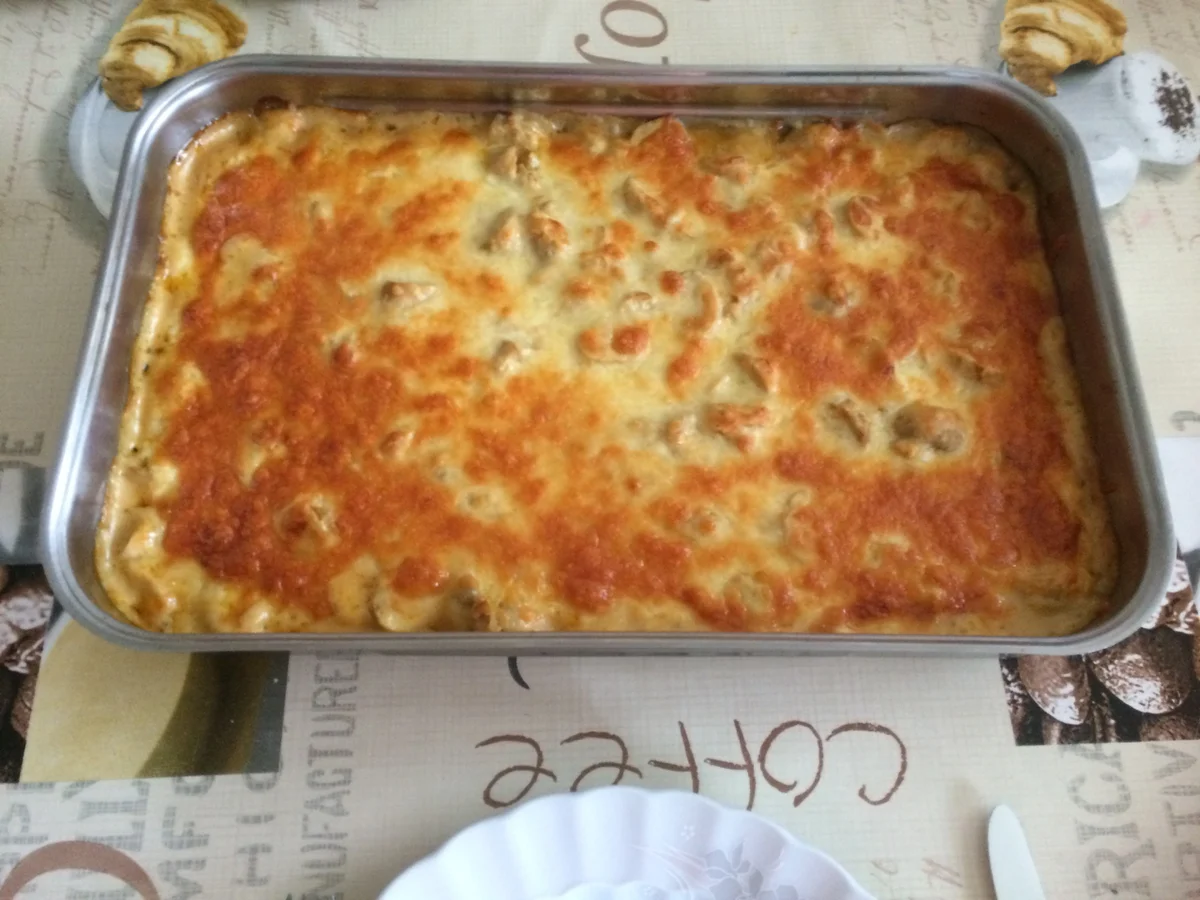 Schweinefilet mit Champingnon in Käse-Soße - Rezept - Bild Nr. 6245