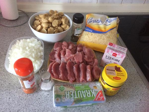 Schweinefilet mit Champingnon in Käse Soße - von schildi70 Schweinefilet mit Champingnon in Käse Soße - von schildi70