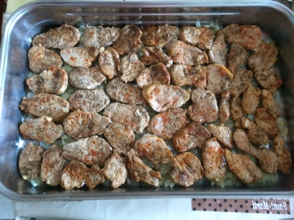 Schweinefilet mit Champingnon in Käse-Soße - Rezept - Bild Nr. 6253