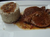 SCHWEINSKOTELETT IN ROTWEINSOSSE - Rezept - Bild Nr. 6251