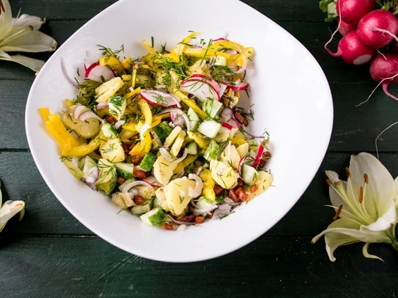 Rezept: Okroschka mit Kwas // Mix Markt Rezept # mixmarkt Bild Nr. 6259 Okroschka mit Kwas // Mix Markt Rezept # mixmarkt - Rezept - Bild Nr. 6259