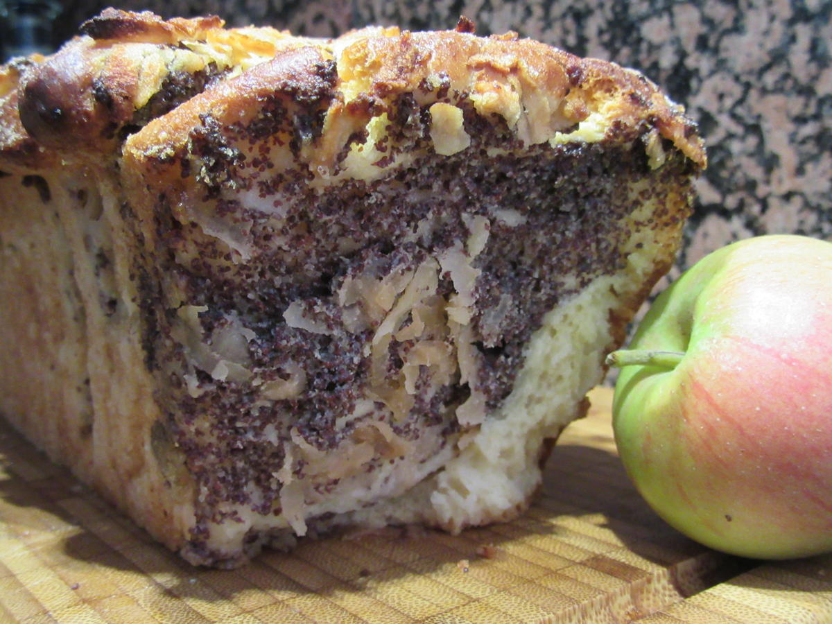 Backen: Apfel-Mohn-Kuchen zum Zupfen - Rezept - Bild Nr. 6252