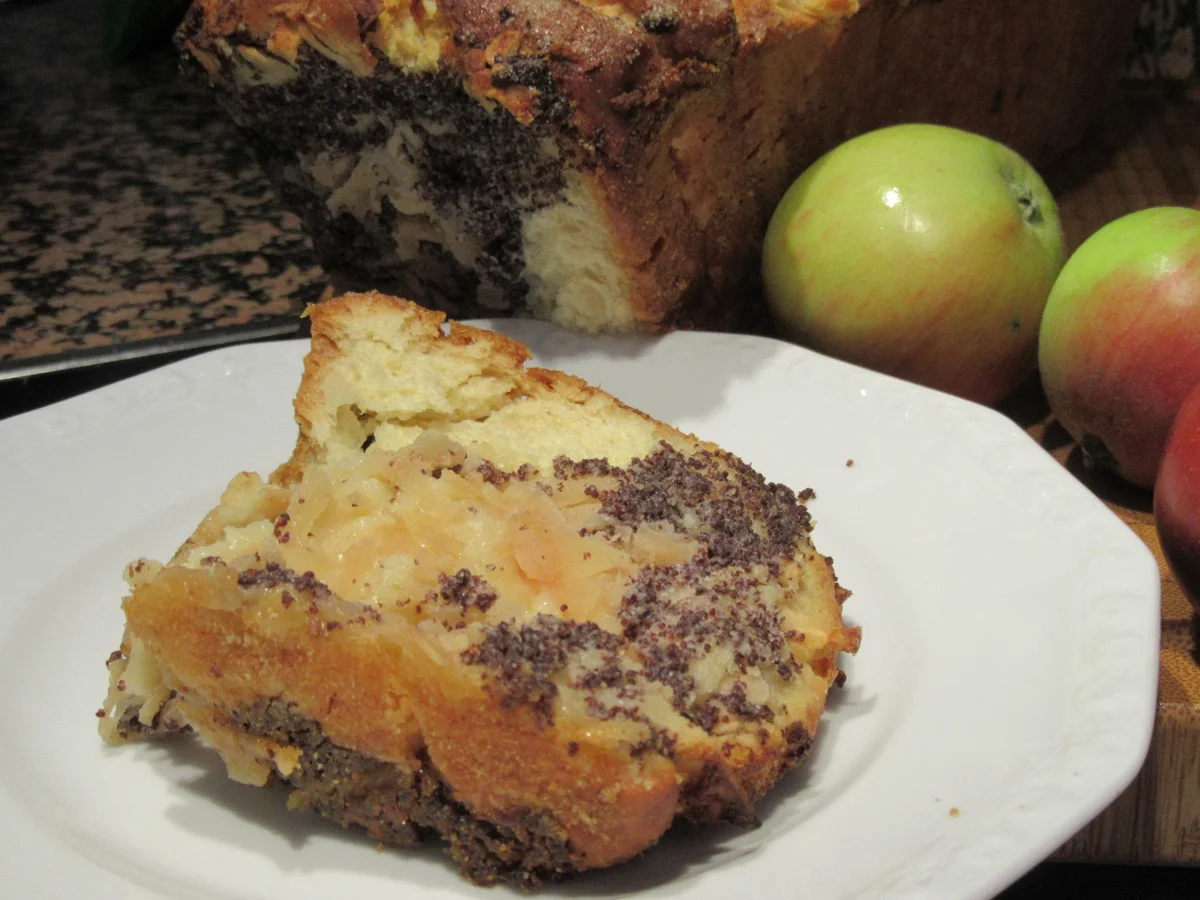 Rezept: Backen: Apfel-Mohn-Kuchen zum Zupfen Bild Nr. 6253 Backen: Apfel-Mohn-Kuchen zum Zupfen - Rezept - Bild Nr. 6253