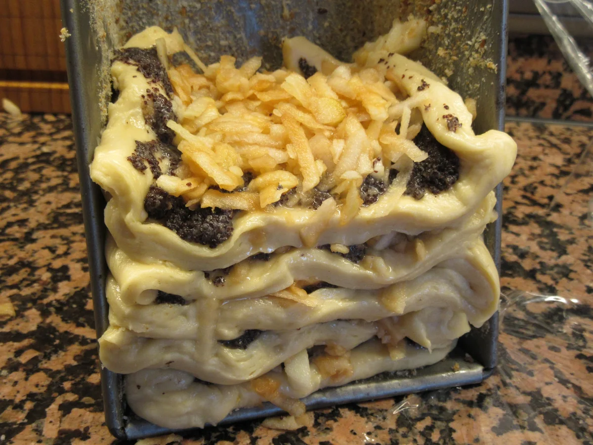 Rezept: Backen: Apfel-Mohn-Kuchen zum Zupfen Bild Nr. 6265 Backen: Apfel-Mohn-Kuchen zum Zupfen - Rezept - Bild Nr. 6265