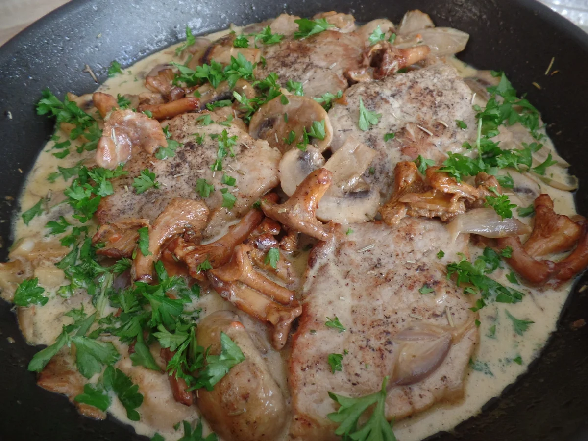 Schnitzel nach Jägerart - Rezept - Bild Nr. 6253