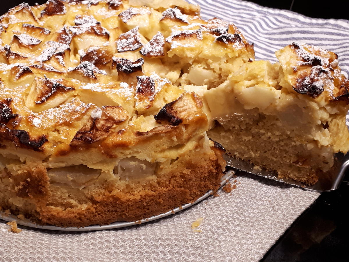 BiNe ` S APFEL - QUARK - KUCHEN - Rezept - Bild Nr. 6257