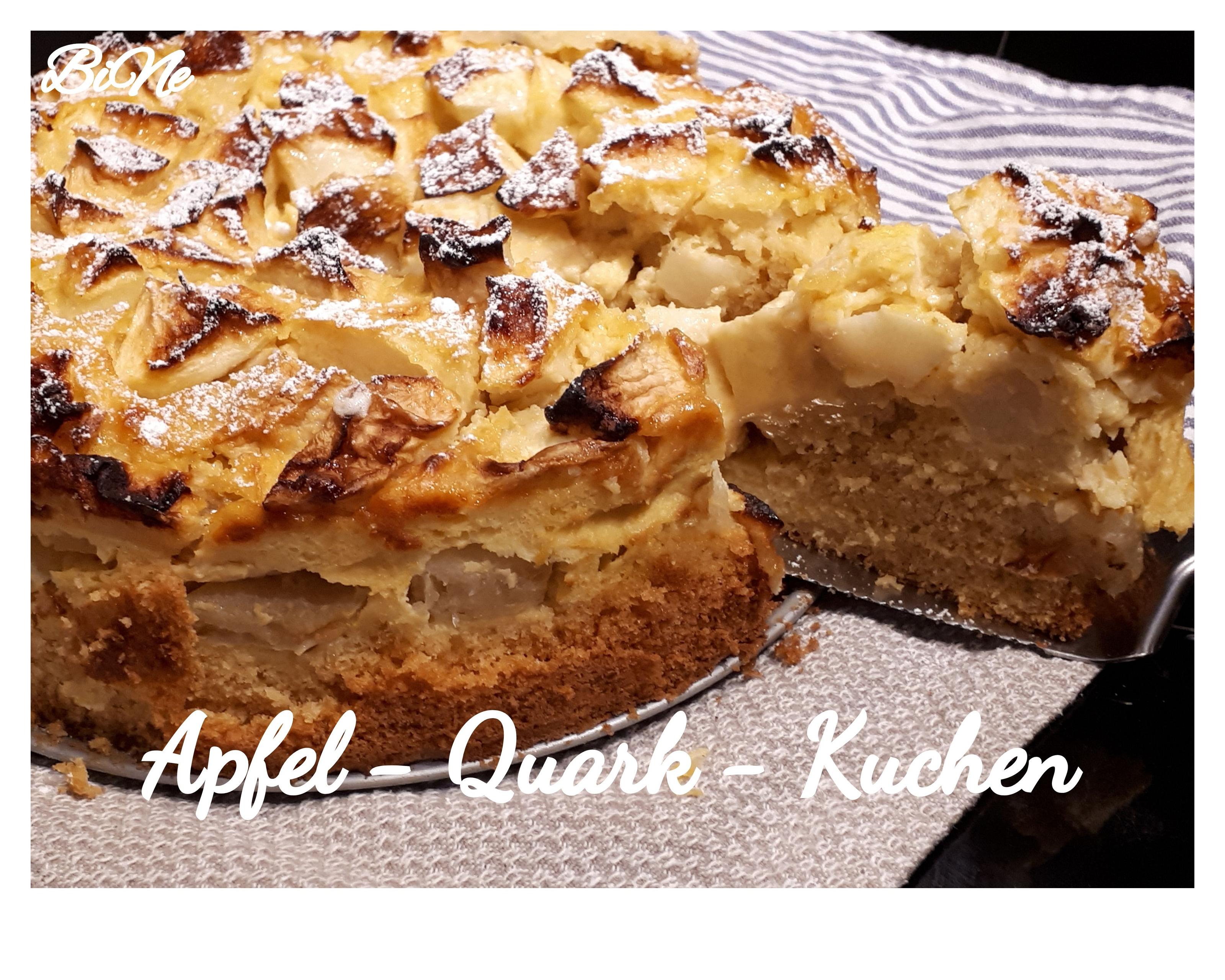 BiNe ` S APFEL - QUARK - KUCHEN - Rezept By Bine13100