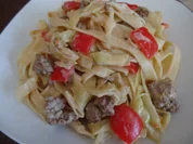 Spitzkohl-Hackfleisch-Pasta - Rezept - Bild Nr. 6264