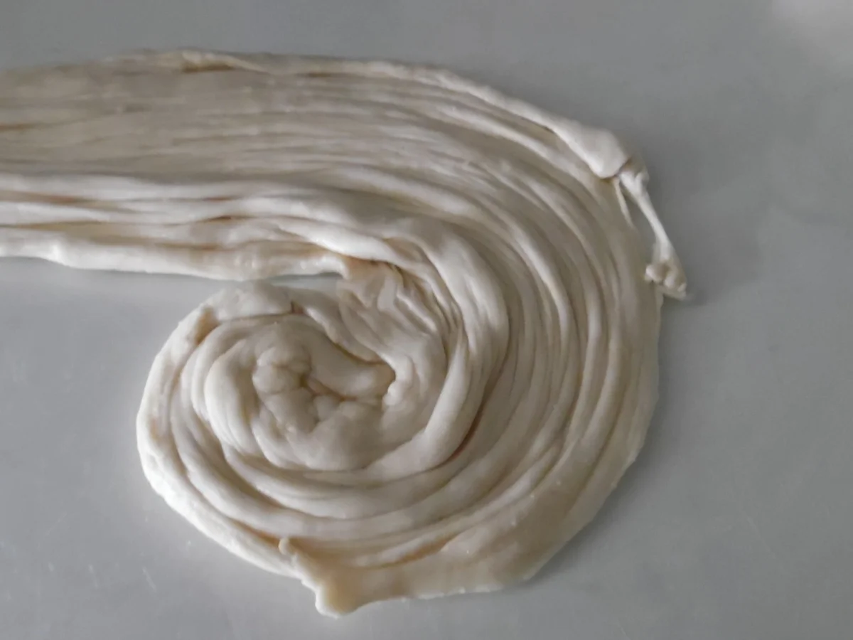 Rezept: Lacha Paratha ....indisches Pfannen-Fladenbrot Bild Nr. 4 Lacha Paratha ....indisches Pfannen-Fladenbrot - Rezept - Bild Nr. 4