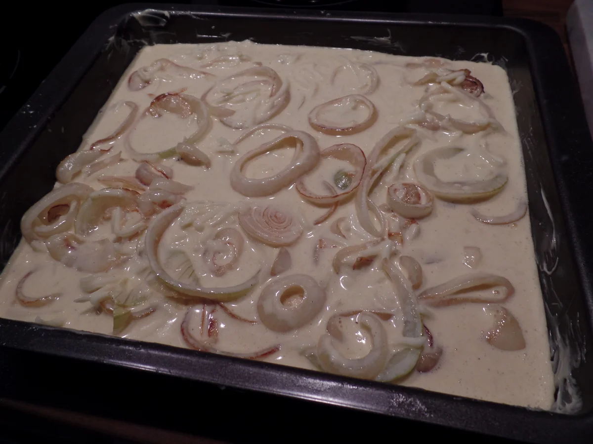 Zwiebelkuchen - Rezept - Bild Nr. 6270
