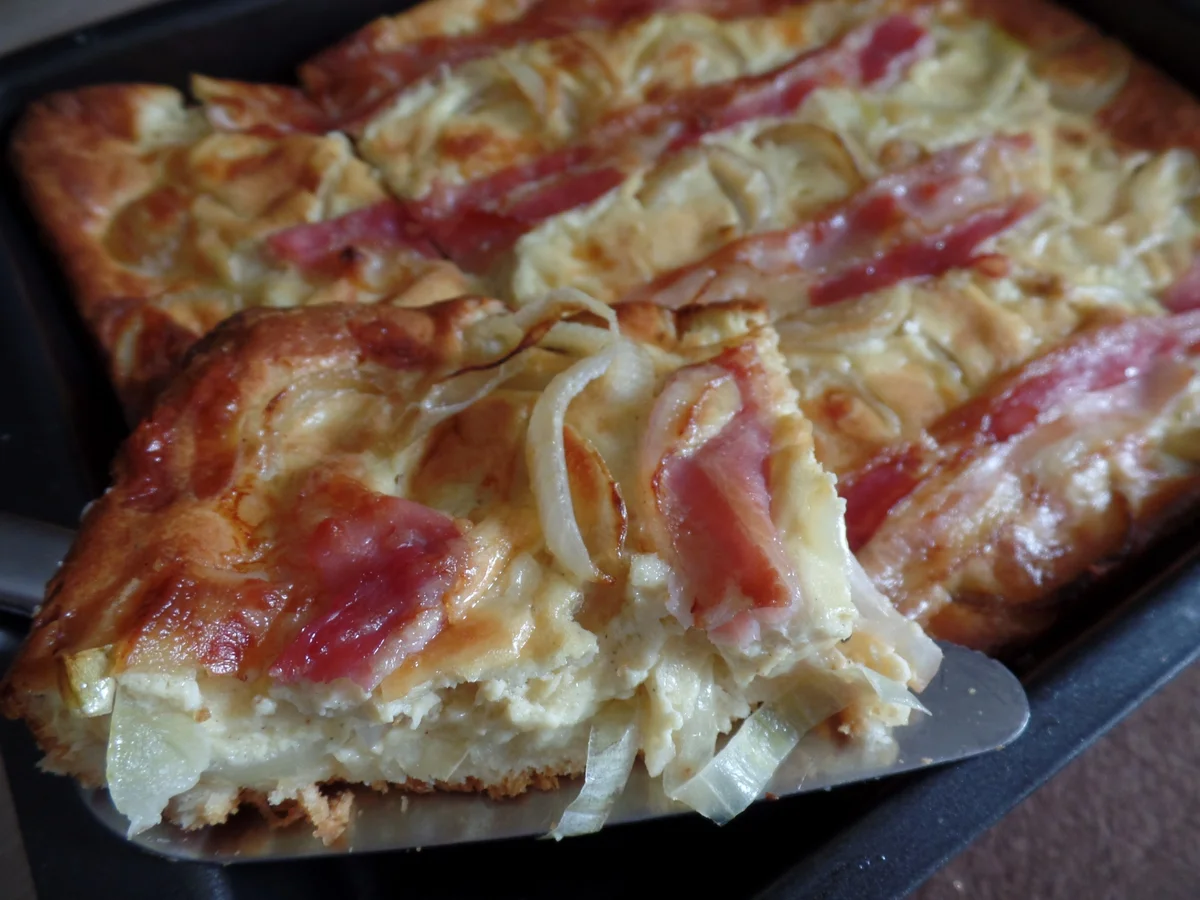 Zwiebelkuchen - Rezept - Bild Nr. 6276